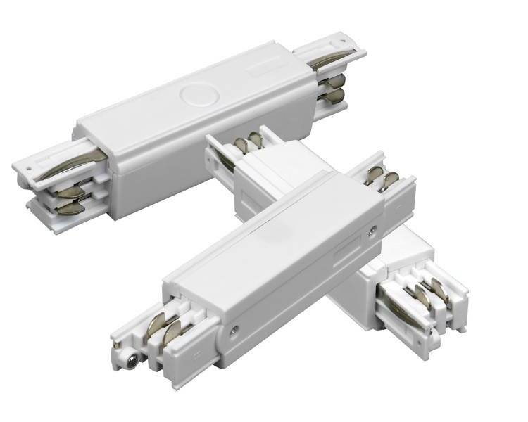 #multi# Łącznik do szynoprzewodu 3-fazowego biały "prosty"