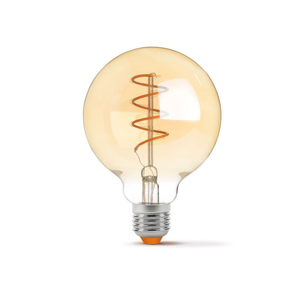 Żarówka LED E27 G95 4W 2200K Filament Ściemnialna