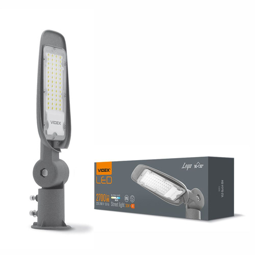 Lampa uliczna LED VIDEX LEYA 30W 5000K IP65