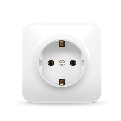 Gniazdo pojedyncze natynkowe Schuko IP20 białe VIDEX BINERA