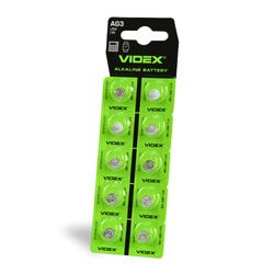 Bateria alkaliczna VIDEX AG3/LR41 BLISTER 10 szt.