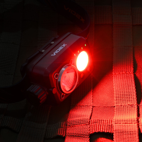 Czołówka LED VIDEX 600Lm 5000K z USB-C