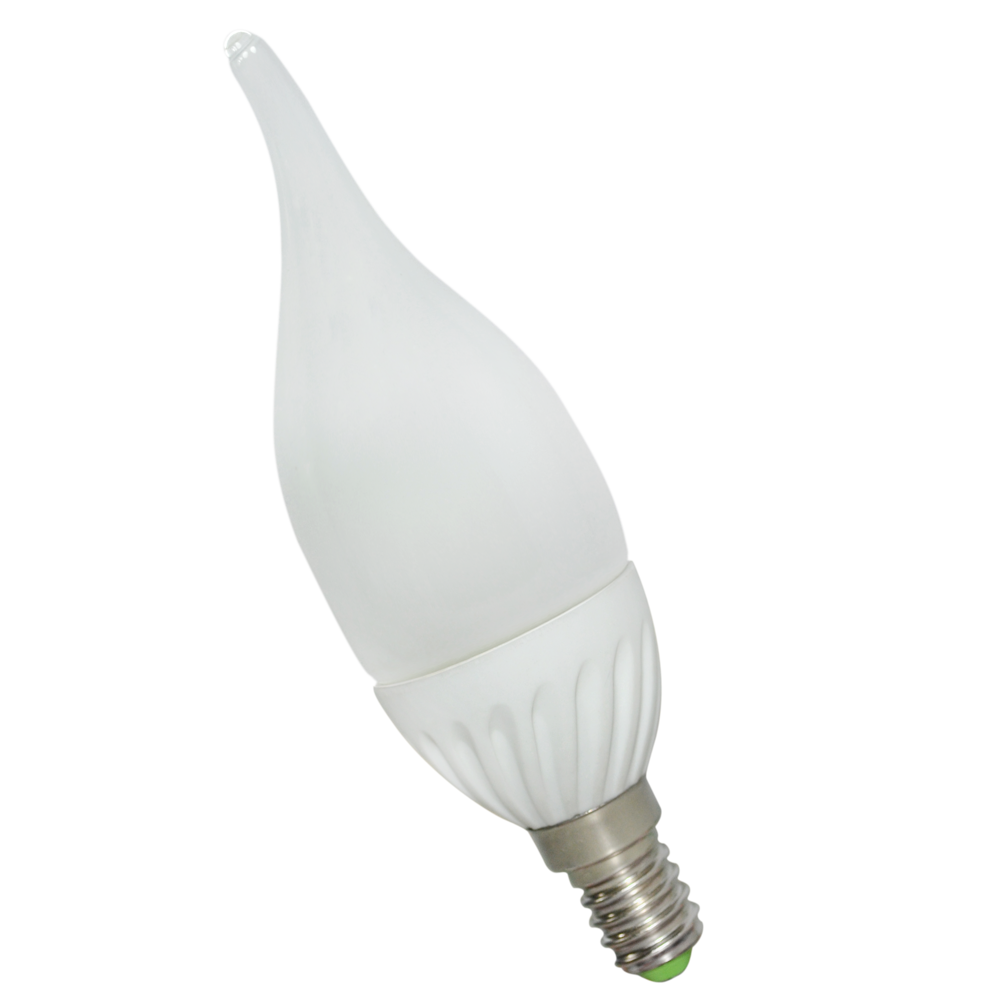 Żarówka LED E14 Świeczka 4W 380lm 2700–3200K Ciepła Biel 270° LEDmaxx