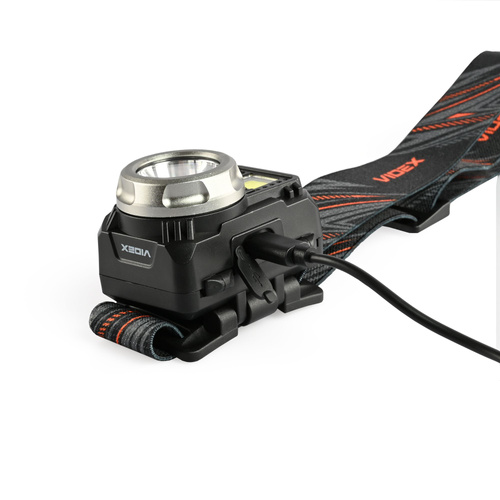 Latarka czołowa LED VIDEX 550Lm 5000K USB-C