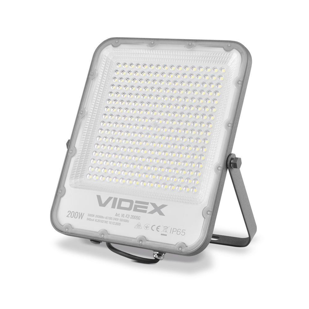 Naświetlacz LED VIDEX 200W 5000K IP65
