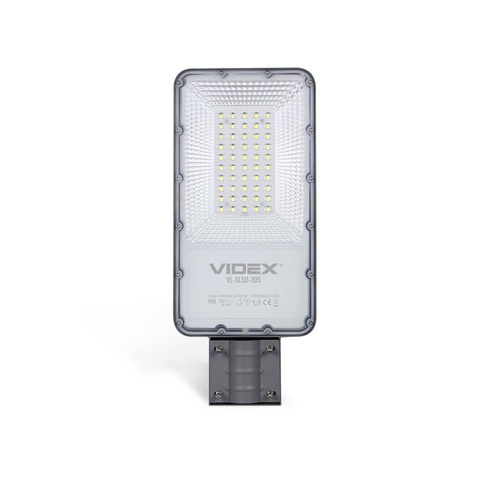 LAMPA SOLARNA ULICZNA VIDEX LED OSZCZĘDNA MOCNA IP65 2500lm + PILOT 