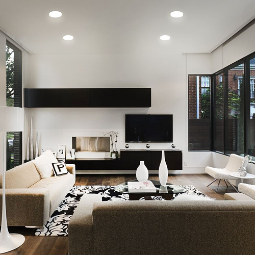 LED wpuszczany downlight bez ramki 24W 4000K IP54