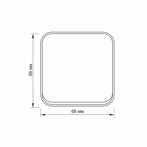 Włącznik natynkowy 1-klawiszowy 1-biegunowy biały VIDEX BINERA