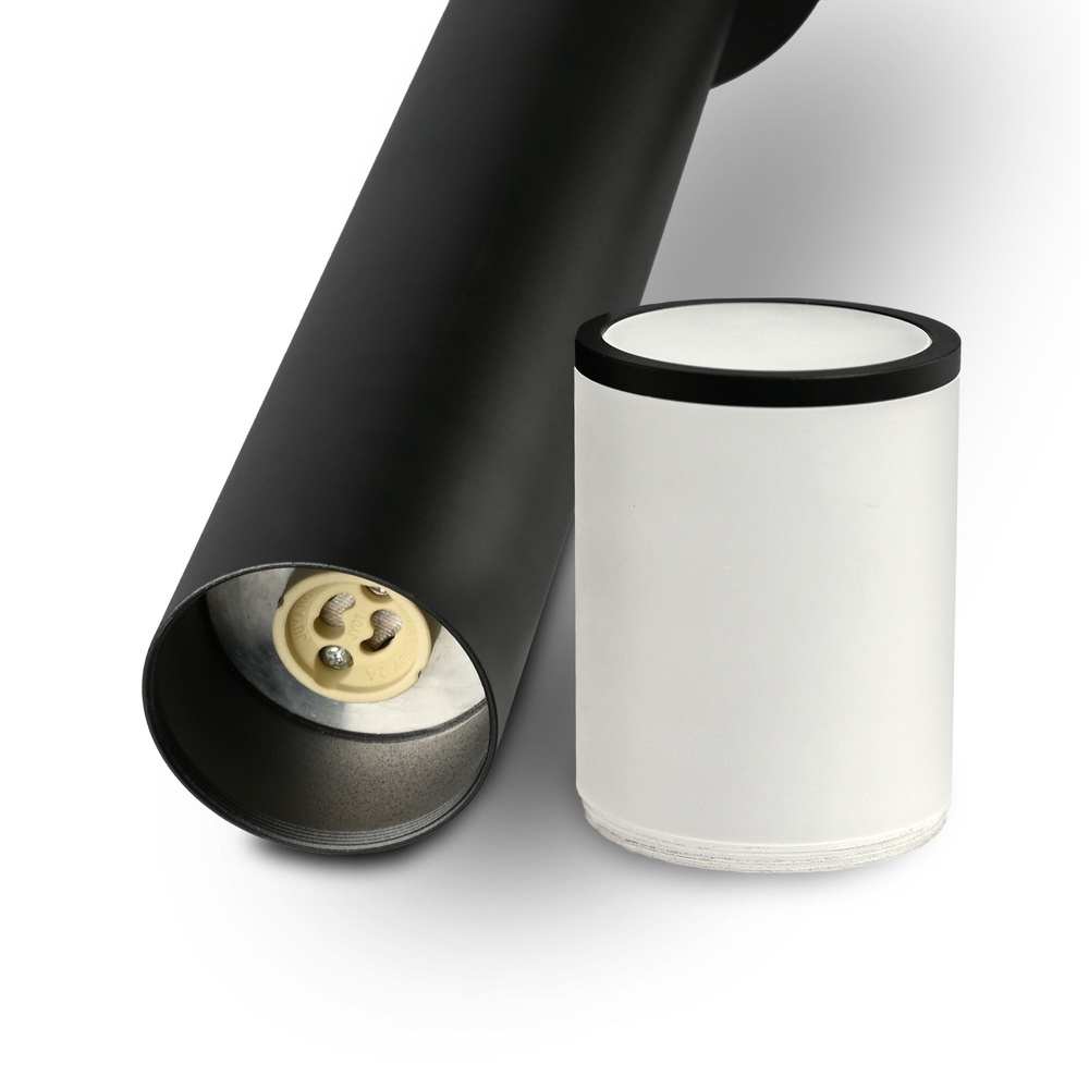 Oprawa LED podłogowa VIDEX czarna IP54 30W