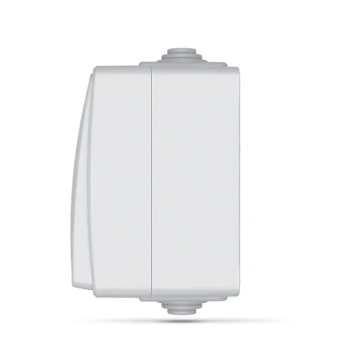 Zewnętrzny wyłącznik jednopostaciowy IP65 szary BINERA