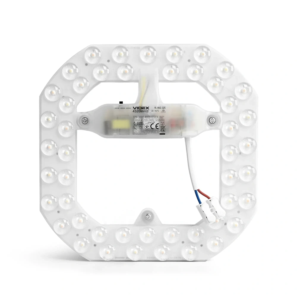 Moduł LED VIDEX 32W 4320Lm 3000K-4000K-6500K IP20 do opraw sufitowych