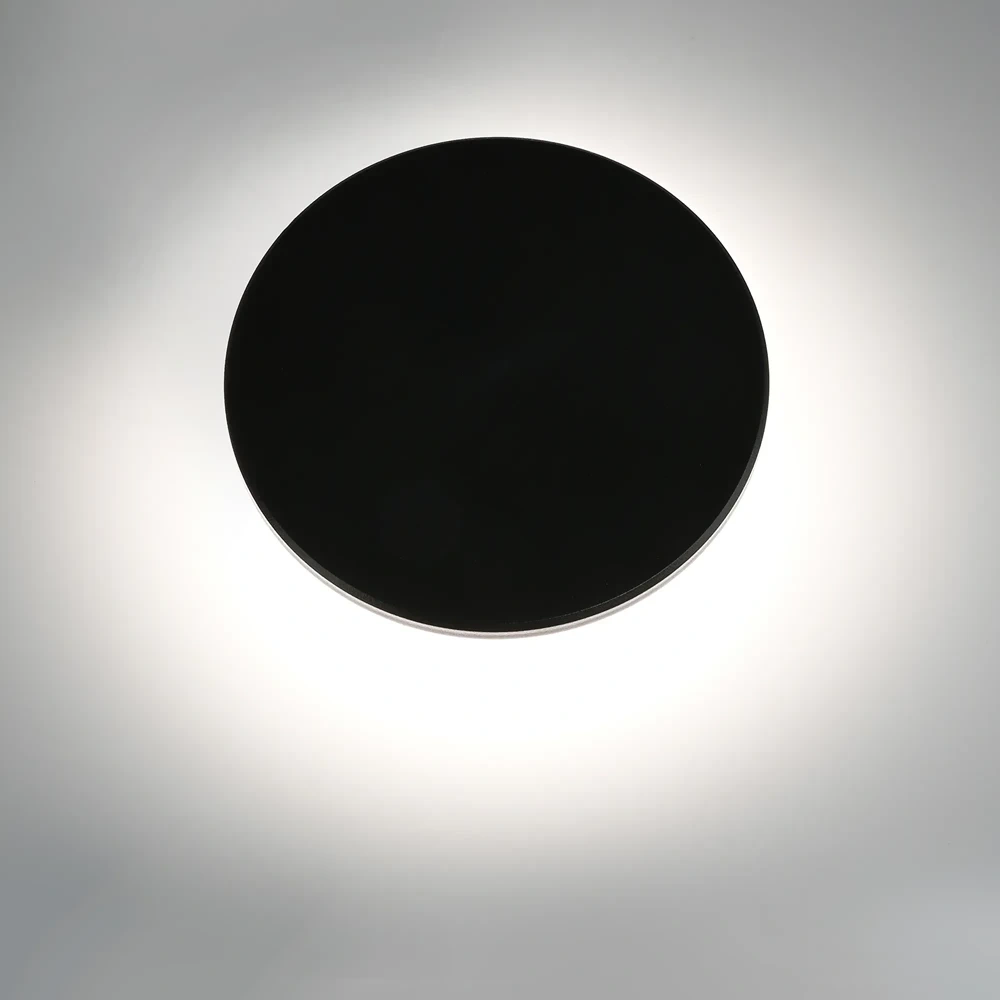 Lampa ścienna LED VIDEX 12W 1200Lm IP65 3000K-4000K-6500K czarna