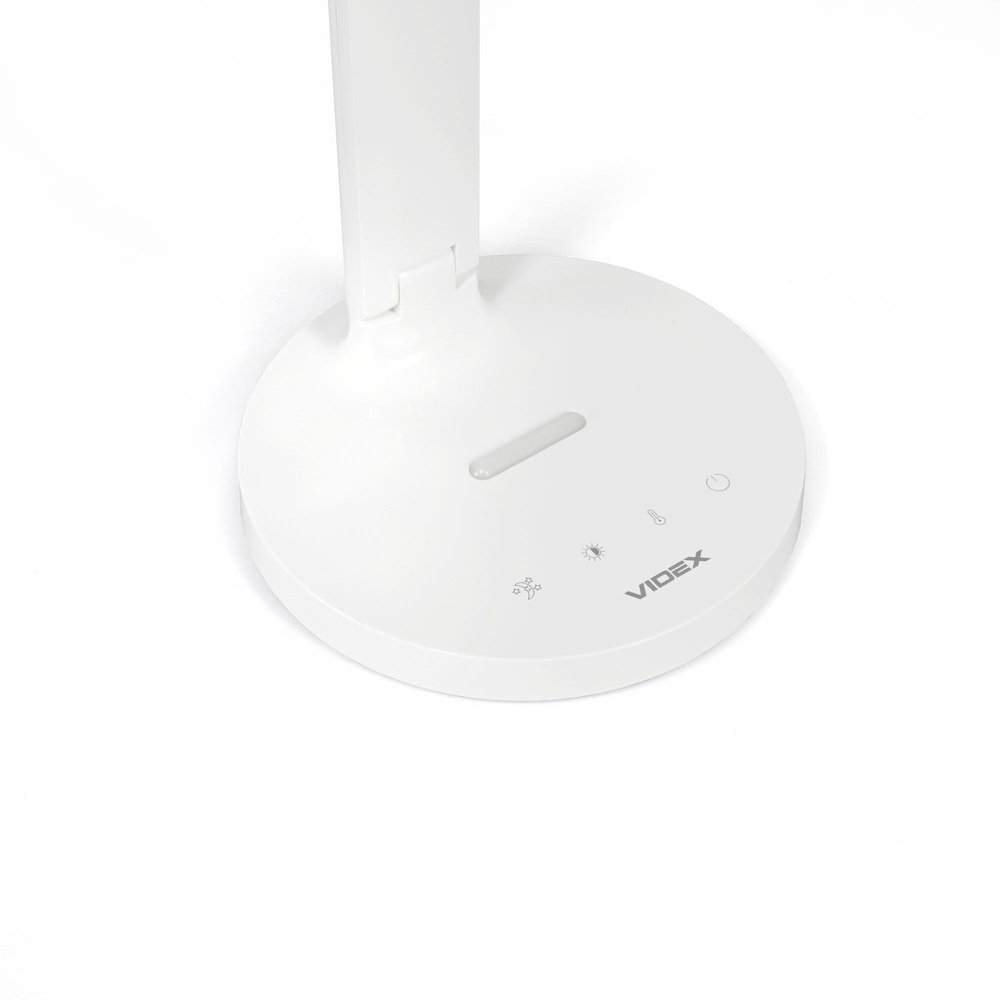 Lampka biurkowa LED VIDEX ładowalna biała