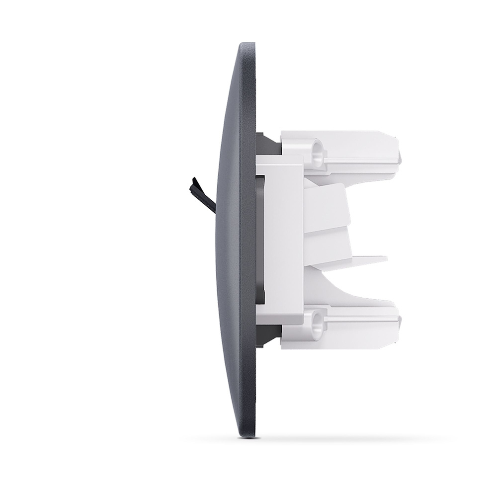 Gniazdo Podwójne Videx Binera Komputerowe RJ45 Natynkowe Czarne