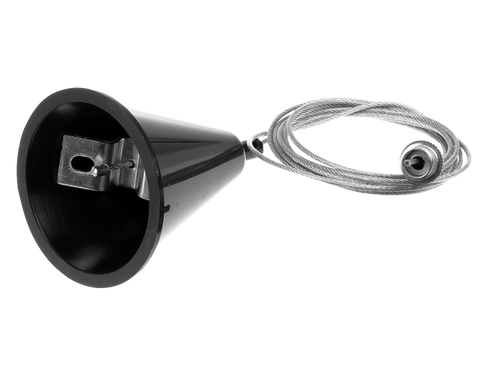 #multi# Uchwyt mocujący do podwieszenia szynoprzewodów CZARNY 2 m