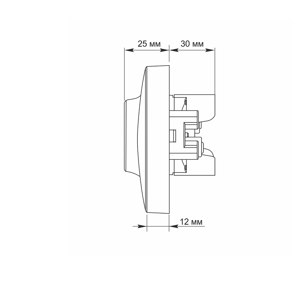 Gniazdko Podwójne Kontakt Videx Binera 16A Natynkowy Biały