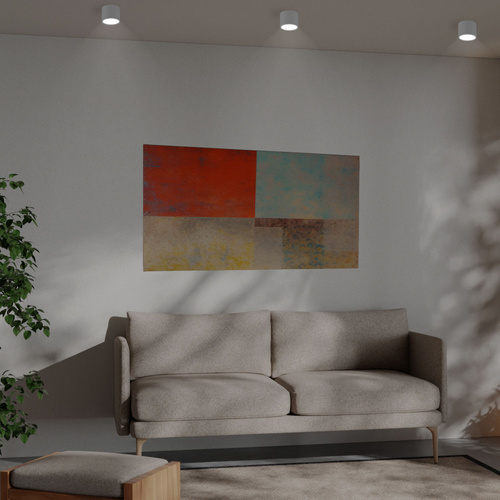 Lampa Sufitowa Oprawa Natynkowa Videx 1x GX53 SPOT Punktowa Biała