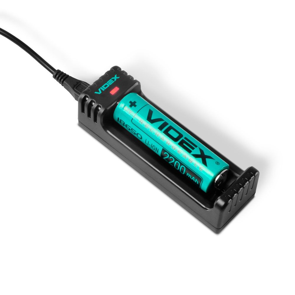 Ładowarka akumulatorów Videx VCH-U101 z automatycznym doborem prądu