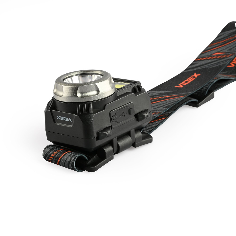 Latarka czołowa LED VIDEX 550Lm 5000K USB-C