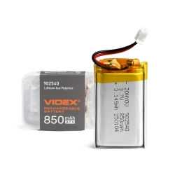 Akumulator Li-pol 850mAh do latarek VIDEX