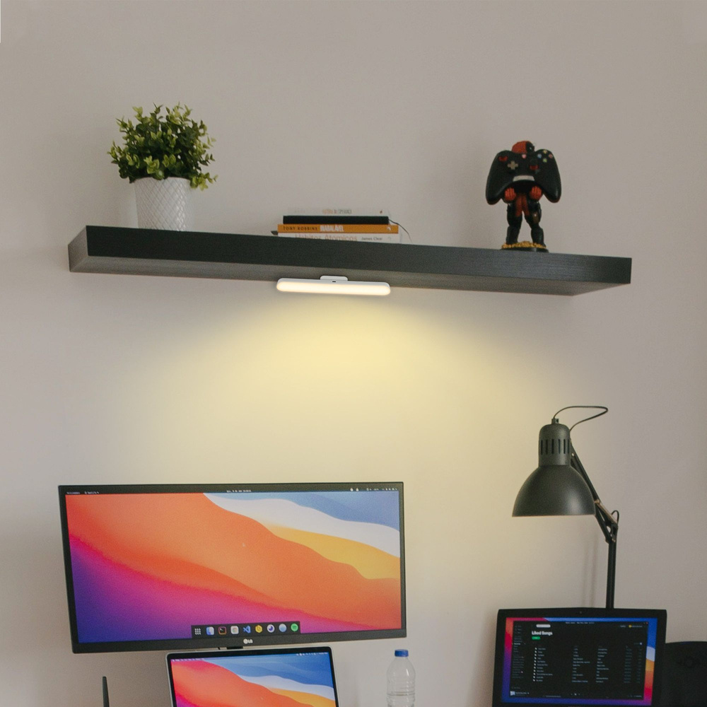 Lampa Videx LED Bezprzewodowa z Pilotem 1.8W 150lm CCT 120° 2200mAh Biała