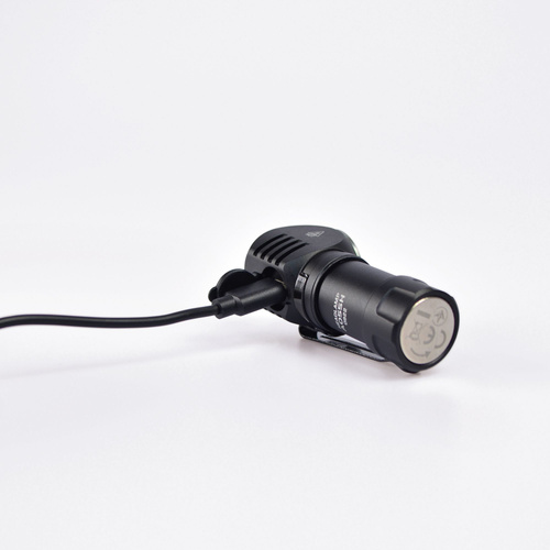 Latarka Videx 600lm IP68 LED 8 trybów zasięg 115m czołówka +PASEK NA GŁOWĘ