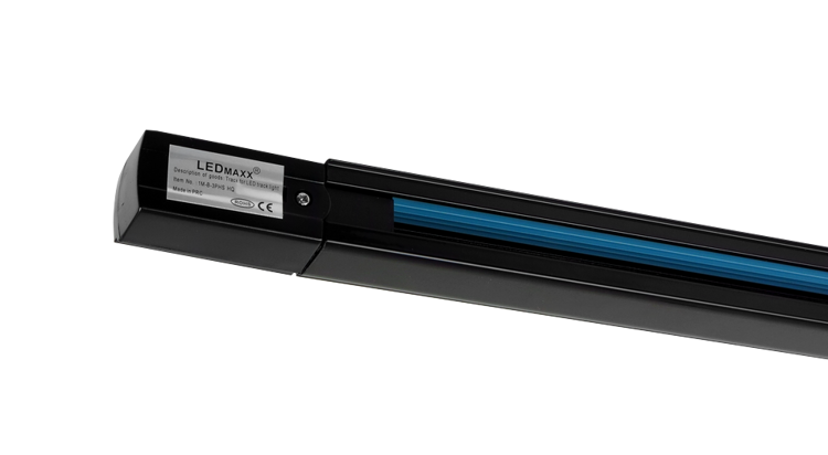 #multi# 3-fazowa SZYNA MONTAŻOWA 2 m Czarna