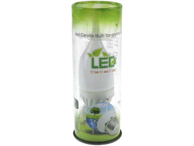 Żarówka LED E14 Świeczka 4W 380lm 2700–3200K Ciepła Biel 270° LEDmaxx