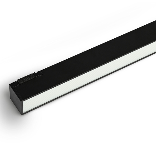 Oświetlenie LED do wąskiego systemu oświetlenia szynowego VIDEX VL-TRMS-LD430B, czarne