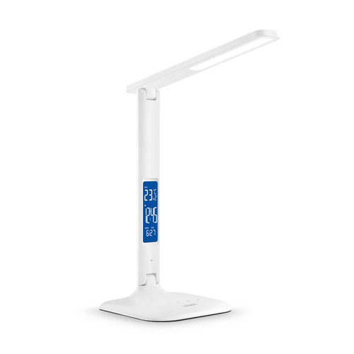Lampka Biurkowa Videx LED 5W 490lm 5500K Zimna Biała Ściemnialna RIO