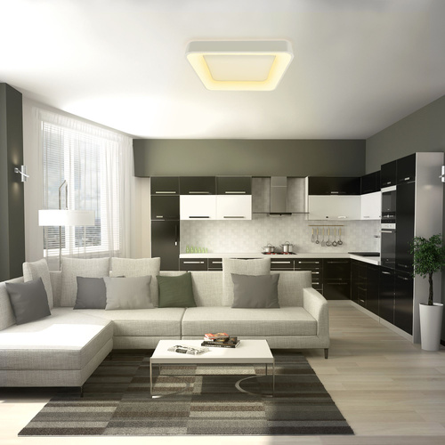 Plafon LED 72W biały zimna barwa