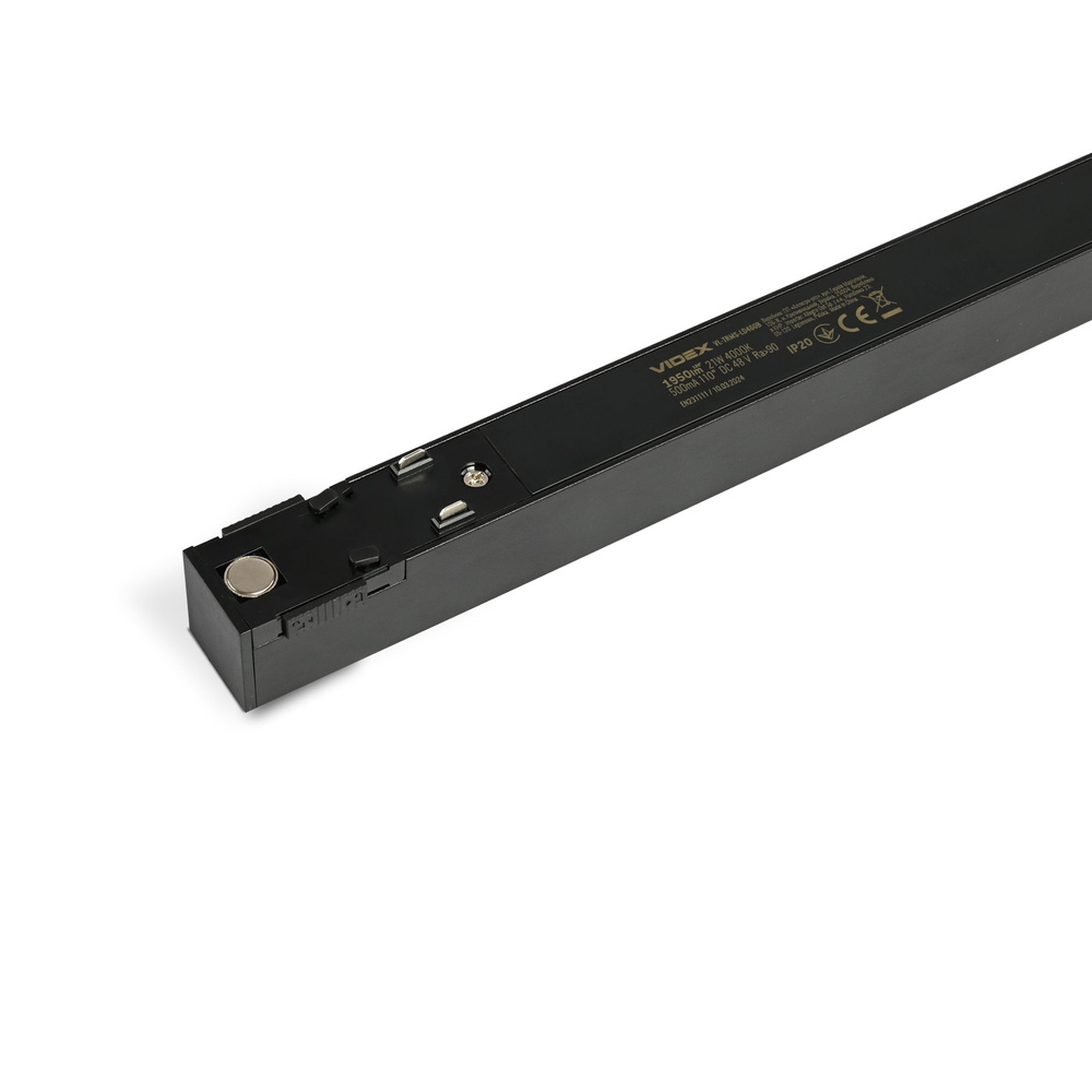 Oświetlenie LED do wąskiego systemu oświetlenia szynowego VIDEX VL-TRMS-LD460B, czarne
