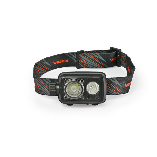 Latarka czołowa Videx LED 600lm IP55 sterowanie gestem 7 trybów zasięg 185m