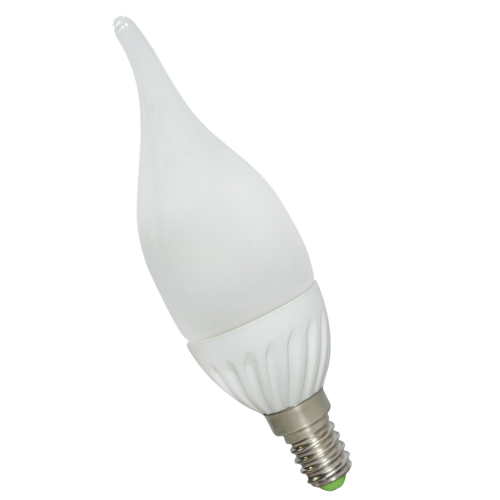 Żarówka LED E14 Świeczka 4W 380lm 2700–3200K Ciepła Biel 270° LEDmaxx