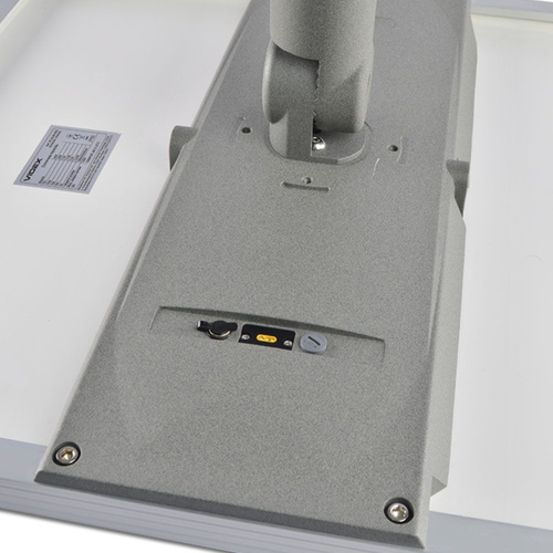 Lampa uliczna Videx LED zewnętrzna 4300lm IP65 + PANEL SŁONECZNY + PILOT