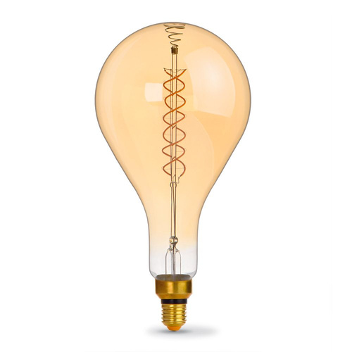 Żarówka LED E27 8W Spiralna Amber 1800K 500lm ściemnialna