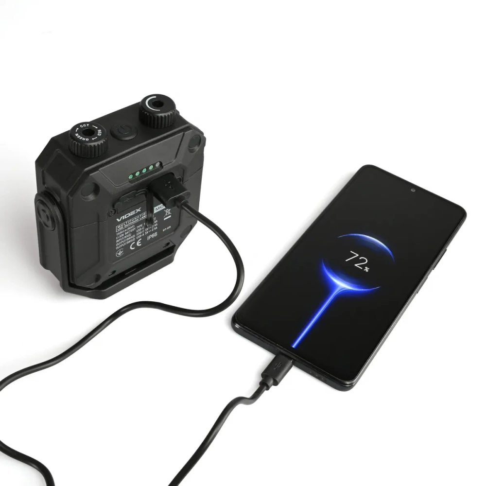 Latarka LED wielofunkcyjna 1500 lm 5000 K USB-C, IP68, magnes i powerbank