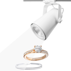 Lampa Reflektor szynowy do wystaw, biżuterii LED 318W 30W EPISTAR | Barwa 6000K