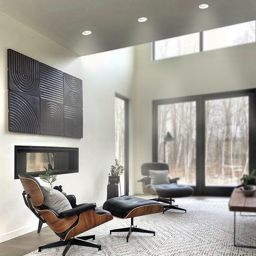 Oprawa wpuszczana sufitowa z reflektorem GU10 biała