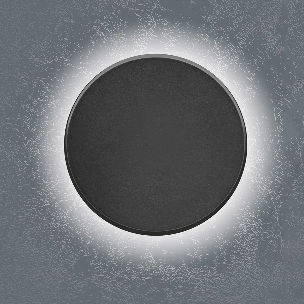 Lampa ścienna LED VIDEX 18W 1850Lm IP65 3000K-4000K-6500K czarna