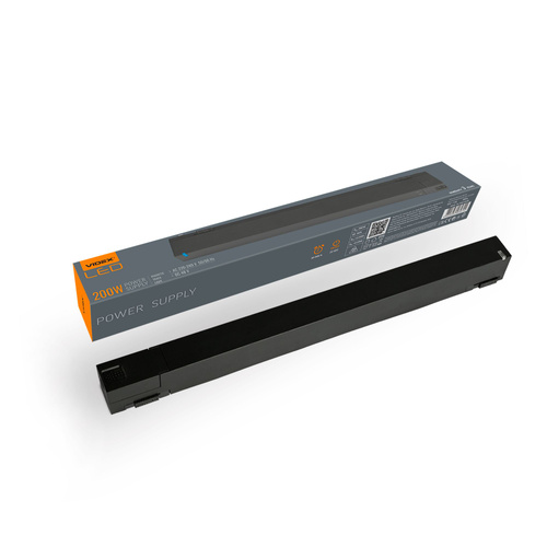 Zasilacz do magnetycznego systemu oświetlenia szynowego VIDEX VL-TRMS-P200B 200W
