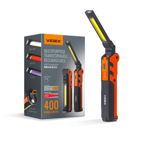 Wielofunkcyjna latarka LED akumulatorowa VIDEX