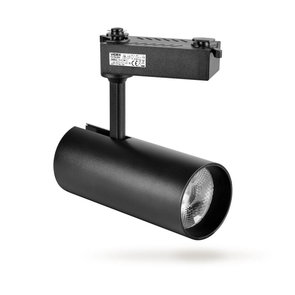 Oświetlenie szynowe LED VIDEX TOR 30W CZARNE