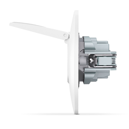 Gniazdko Pojedynczne Kontakt Videx Binera 16A Natynkowy Biały