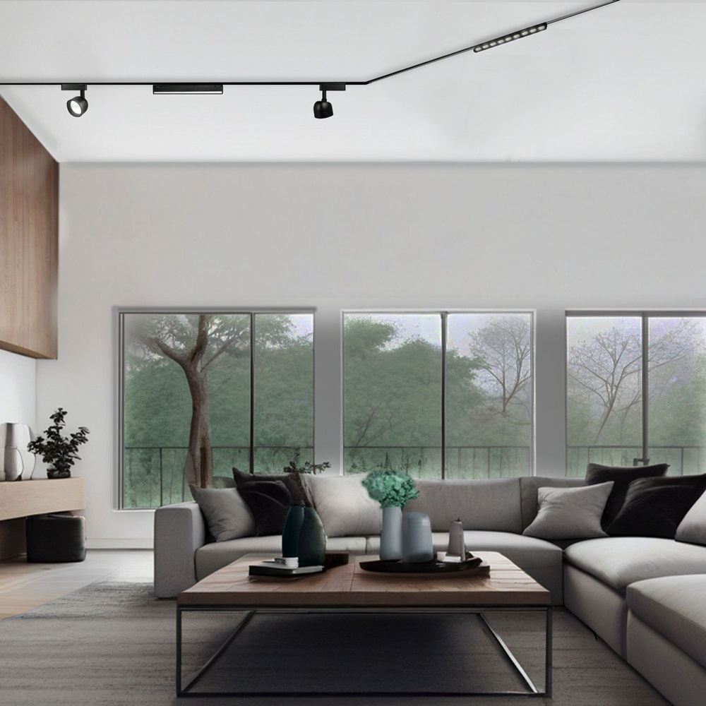 Lampa Liniowa Videx LED 21W 4000K 48V do szyny magnetycznej