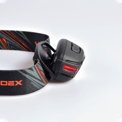 Latarka czołowa LED VIDEX 330Lm 5000K USB-C IP67