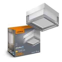 Lampa LED natynkowa ścienno-sufitowa VIDEX 9W 2800-6000K biała