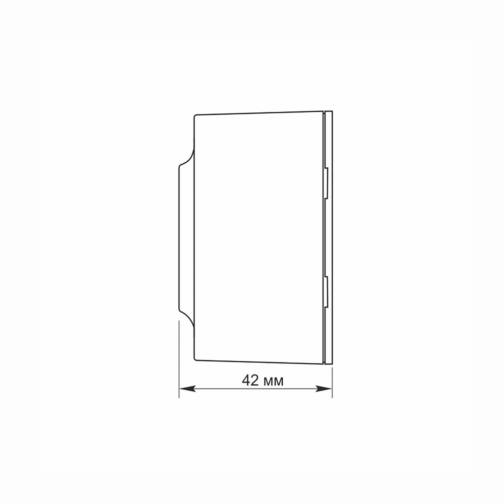 Gniazdo pojedyncze natynkowe Schuko IP20 białe VIDEX BINERA