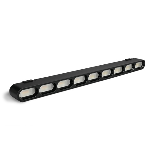 Oświetlenie LED do wąskiego systemu oświetlenia szynowego VIDEX VL-TRMS-LD19B, czarne