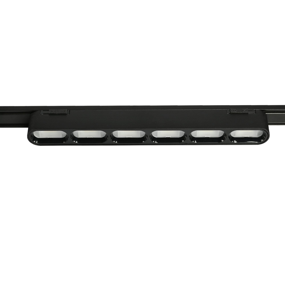 Oświetlenie LED do wąskiego systemu oświetlenia szynowego VIDEX VL-TRMS-LD16B, czarne